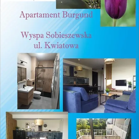 Burgund Wyspa Sobieszewska 公寓 *