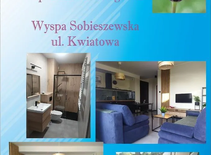 Burgund Wyspa Sobieszewska דירה *