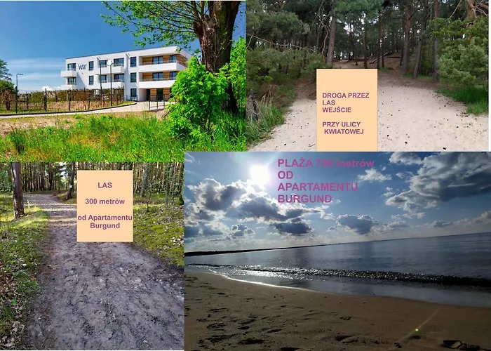 Apartament Burgund Wyspa Sobieszewska Gdańsk